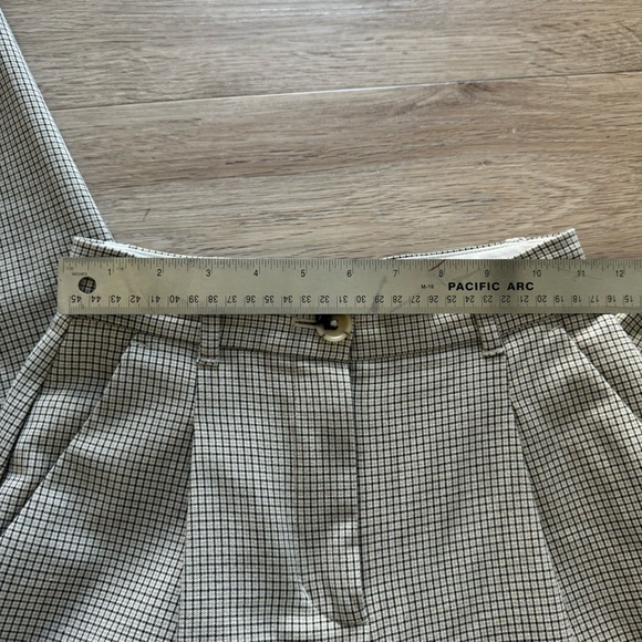 Aritzia checkered trousers little moon size 00 - Picture 4 of 8
